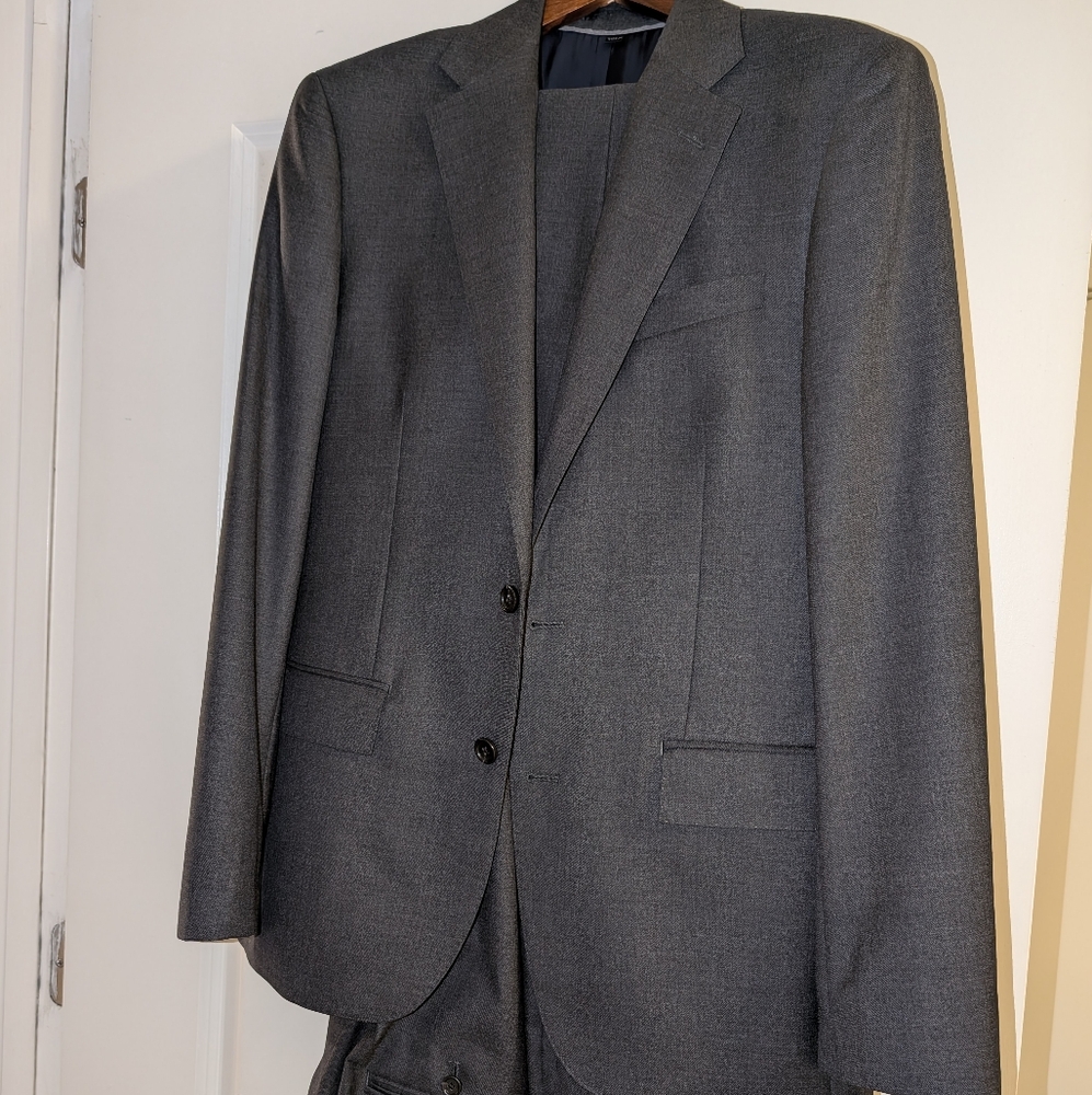 Mens J Crew Ludlow Classic Gray Suit